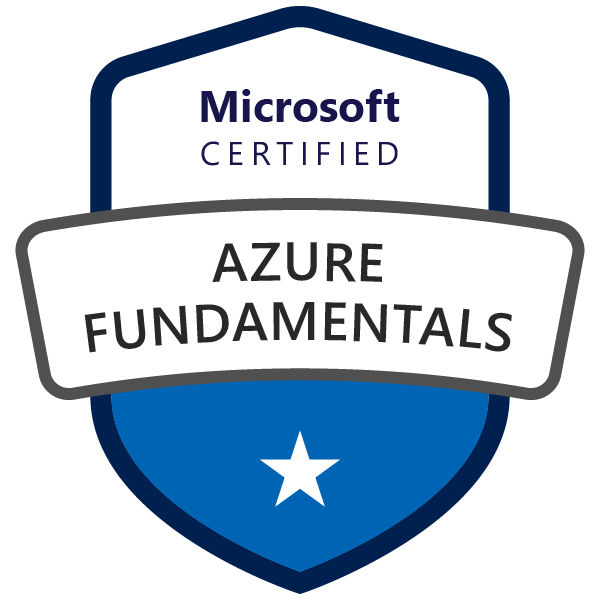 Microsoft Certified: Azure Fundamentals Badge