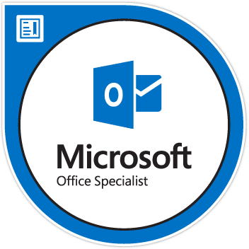 Microsoft Office Specialist: Outlook Associate (Office 2019) Badge